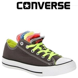 CONVERSE  Chuck Taylor Multi Tongue Ox Beluga Sneakers NWT